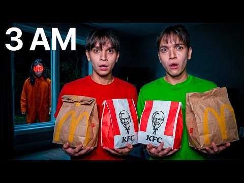 DO NOT ORDER FAST FOOD AT 3AM! 😱 | Lucas and Marcus