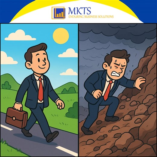 YOUR PLAN vs REALITY — short truth: plans are maps, reality is the terrain. When reality messes up the map, a few simple moves help: observe, test one small change, learn fast, repeat. Over time the path gets easier because your thinking gets sharper. Have a recent example? Share one sentence — I’ll read and reply. 👇 #motivation #success #selfimprovement #entrepreneurlife #businessowners #growthmindset #startupindia #leadership #positivity #successmindset #motivationdaily #mkts #hyderabad | MKT