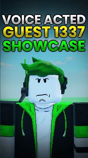 VOICE ACTED GUEST 1337 SHOWCASE | Forsaken