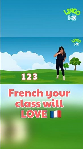 Primary French Numbers 1 to 10 Song for Kids! Active & fun brainbreak song!