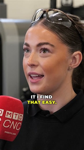 The ToolRoom's latest apprentice loves the Hurco programming