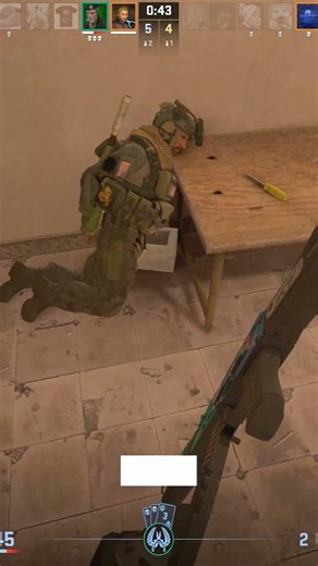 MVP moment on Mirage #cs2 #counterstrike #awp