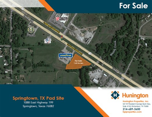 1088 E Highway 199, Springtown, TX 76082 - Springtown, TX Pad Site | LoopNet