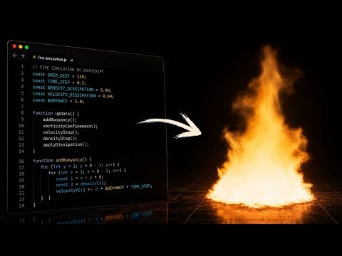 I Replaced Fake Fire With Real Physics