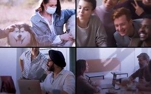 AE效果：视频分屏多画面网格组合动画Multi Screen Split Divider Extension