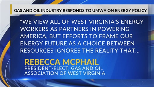 WV Gas and Oil Association releases statement on the future of energy generation