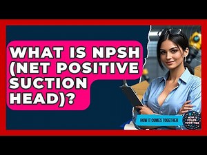 What Is NPSH (Net Positive Suction Head)? - How It Comes Together