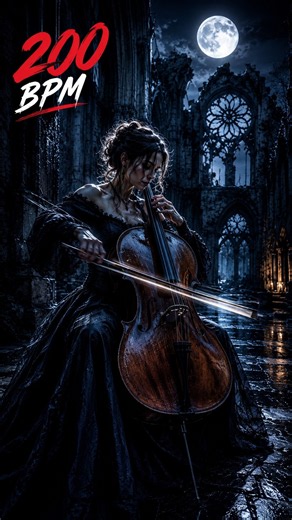 WARNING: Cello in a Ruined Cathedral | Darkest Performance