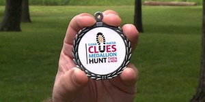 A new year a new hiding spot for the Clearwater Clues Medallion Hunt