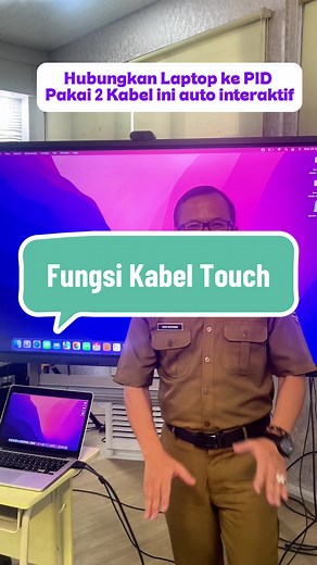 PID: Konten Interaktif Laptop via HDMI & Touch