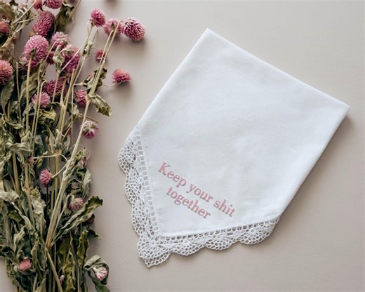 Custom Handkerchief, Personalized Embroidered Handkerchief, Embroidered Handkerchief, Wedding Handkerchiefs, Custom Hankie, Wedding Gift - Etsy