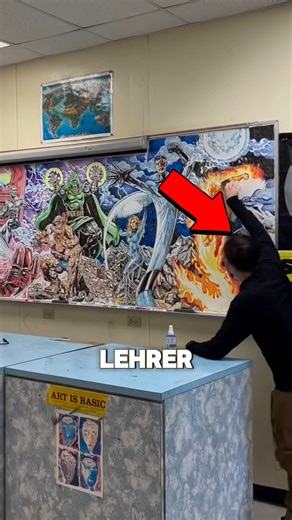 He couldn't get the whiteboard clean 😳 #shorts