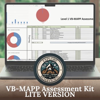 VB-MAPP Kit LITE-ABA Assessment Excel Workbook-Milestones Barriers & Transitions