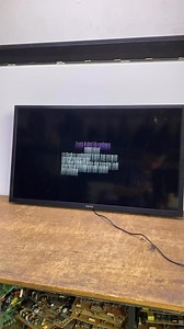How to deal with double image and slowmotion televisions, COF burning #lcd #tv #Voltage #reels #fyp | Jupri Latua Simbolon