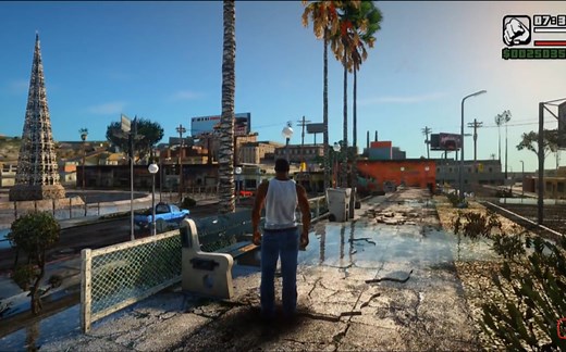 GTA SA次世代级全新画质 超清贴图enb