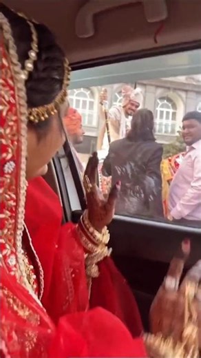Dulhan fasi baraat me 😍 tenu leke main javanga #wedding #shorts #viral #bride #shortsfeed #couple