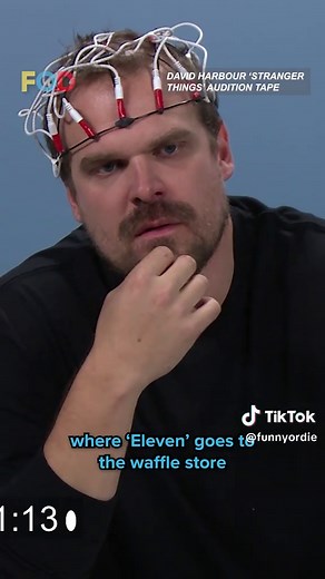 David Harbour's Audition for Eleven in Stranger Things