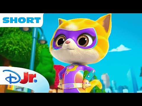 SuperKitties Su-Purr Adventures! | Sparks Goes Stroller Surfing🐱 | ‪@disneyjr‬