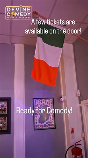 @liverpoolirishcentre ready for comedy | Devine Comedy