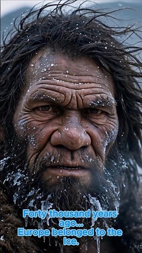 How Neanderthals Survived the Ice Age | 40,000 Years Ago #neanderthal #iceage #history #beyondhuman