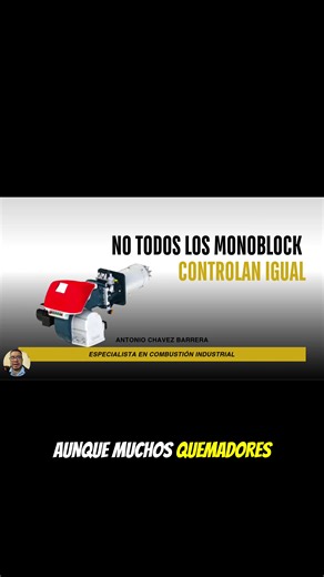 Control modulante electrónico en quemadores monoblock No todos los quemadores monoblock controlan el aire y el gas de la misma forma. Los sistemas tradicionales con varillajes o líneas de impulso son simples y robustos, pero su nivel de ajuste es limitado. En aplicaciones más exigentes, el control modulante electrónico, con actuadores independientes en aire y en gas, permite mantener la relación correcta en todo el rango de operación. ¿El resultado? ✔️ Mayor estabilidad de flama ✔️ Mejor control