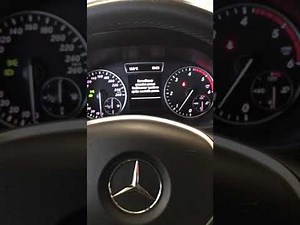 Reset service on a Mercedes B-Class