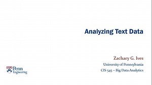 Text Processing Overview