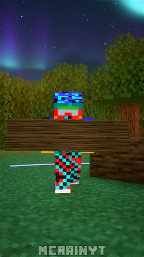 When The Fire also has enough is crazy Minecraft 99 Nights in the Forest #fyp #minecraft #minecraftanimation #trollface #minecraftclips