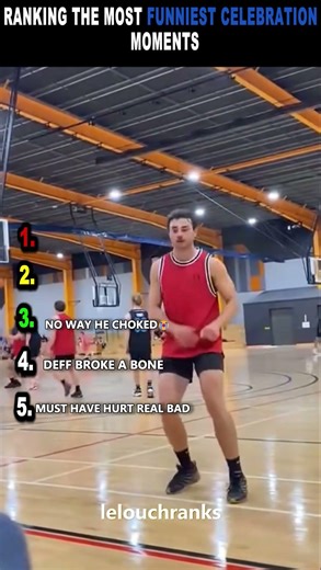 Ranking Top 5 Funniest Celebration Moment