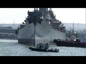 USS Iowa - Welcome to Los Angeles