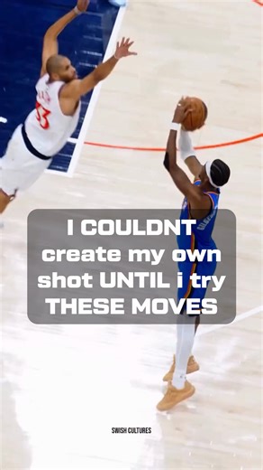 Kyle Travis | Scoring & Skills Coach on Instagram: "I couldn’t create my own shot for the longest time — until I started working on these moves. They taught me how to shift defenders, control pace, and get to my spots instead of forcing bad shots. If you struggle creating space, start here. Follow for more game-ready breakdowns 🏀🔥"
