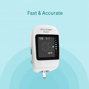 Accu-Chek Instant simplifies diabetes management with quick, accurate results. The Target Range Indicator (TRI) shows results at a glance and the one-click strip ejector ensures easy, hygienic testing. Plus, with the Accu-Chek Instant, you can benefit from fast results and ISO-certified accuracy. #AccuChekInstant #Diabetes #DiabetesCare #RocheDiabetesCareME | Roche Diabetes Care ME