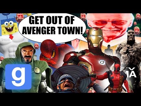 AVENGERS FIGHT THE AI DOOMSDAY IN GMOD! (Gmod Marvel Funny Moments)