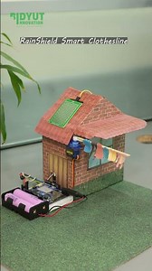 This Clothesline Saves Your Clothes from Rain | Smart Robotics Project