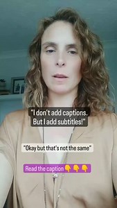 Did you know that closed captions (CC) and subtitles are not the same? Here’s why it matters:⁠ ⁠ ➤ Closed Captions: Created for deaf or Hard of Hearing (HoH) viewers, CCs include dialogue, sound effects, and speaker IDs—offering a complete audio experience.⁠ ⁠ ➤ Subtitles, on the other hand, focus on translating dialogue for those who don't understand the original language. They serve the purpose of overcoming language barriers, rather than providing accessibility for the deaf/HoH. ⁠ ⁠ If you do