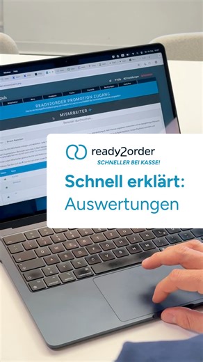 Mehr Durchblick in Deinen Zahlen? 🤓📈 Daniel zeigt Dir im neuen "Schnell erklärt"-Video, wie Du Auswertungen ganz schnell und einfach in Deiner ready2order Kasse erstellst. #ready2order #schnellerbeikasse #kassensystem #auswertung #statistik | ready2order