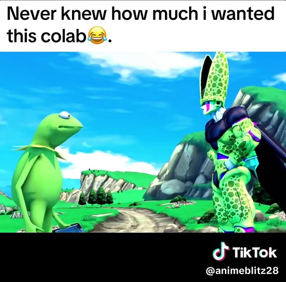 Kermit the Frog Anime Parody with Perfect Cell in a Cell