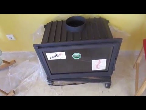 como colocar una chimenea