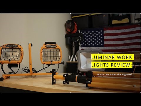 Harbor Freight Tools: Luminar Light Review