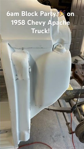 6am Block Party 🎉 🎈🎊 on the 1958 Chevy Apache Truck Build!