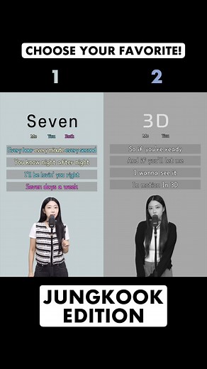 Popcorn duet Compilation (JUNGKOOK Edition) Choose your favorite! 🤔 #singing #티키타카 #singalong #jungkook #bts