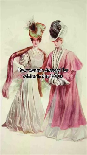Winter fashion: 1900s vs 16th-century Livonians #art #history #shorts