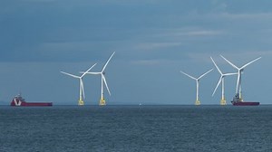 Part Aberdeen Wind Farm Offshore Wind Stock Footage Video (100% Royalty-free) 1015931482 | Shutterstock