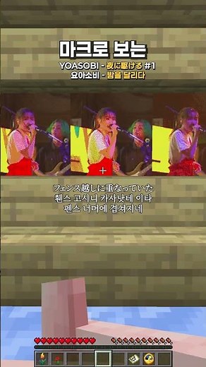 마크로 보는 요아소비 라이브 | YOASOBI - 夜ニ駆ける ( 밤을 달리다 - 요아소비) #1