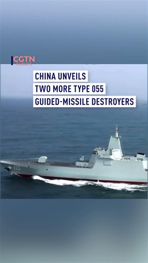 China launches two 10,000-ton class destroyers