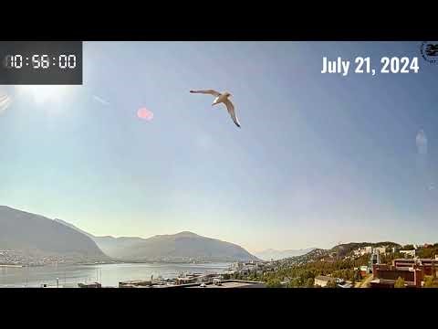 Tromso, midnight sun. 24 hours sun