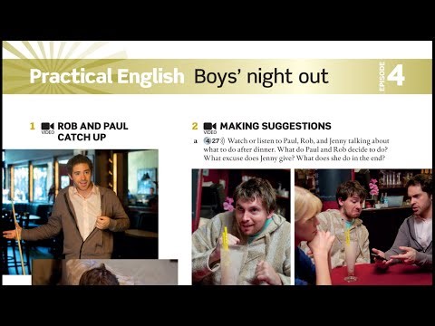 English File Intermediate Students book 3rd edition Practical English Boys’ night out 4.26/4.27/4.30