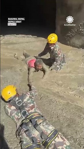 Trapped in the flood: Rescue mission in Nepal