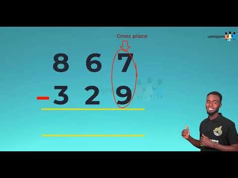 SUBTRACTION OF THREE DIGIT NUMBER