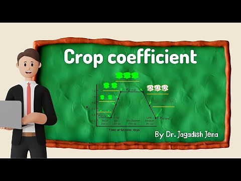 Crop coefficient | Evapotranspiration | Crop growth stages #Cropcoefficient #Evapotranspiration